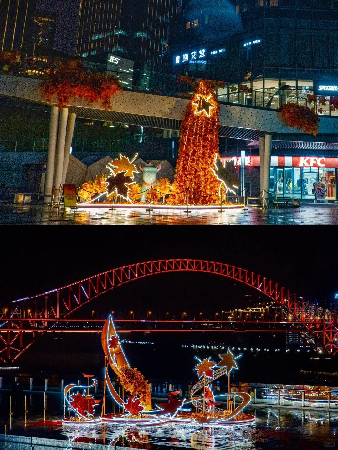 贵阳美陈公司、美陈门头、入口包装、门头形象、中庭吊饰、中庭美陈、空中装置、空间活化